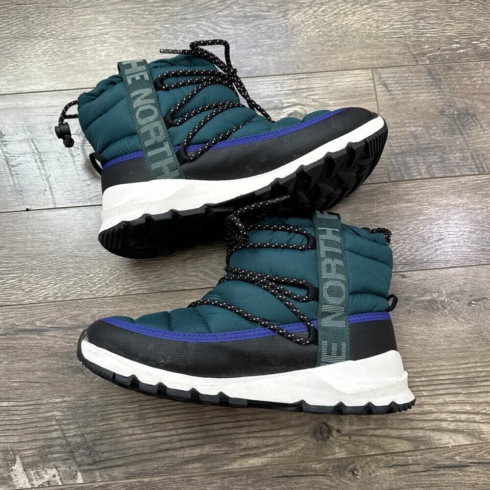 The North Face Thermoball Lace Up Waterproof Insulated Winter Boots Women’s 7